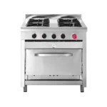 COCINA 4 PLATOS CON HORNO 65X58 / TIC GAS