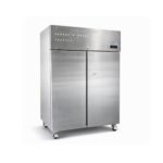 REFRIGERADOR DUAL 2 PUERTAS DE ACERO / BOZZO